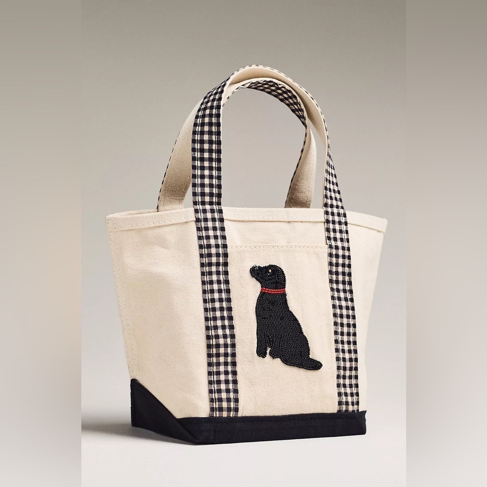 Anthropologie The Hartley Canvas Tote Lab